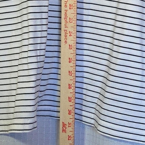 Ralph Lauren Polo Shirt Mens XL White Striped Casual Golf Rugby Knit Preppy - Picture 4 of 8